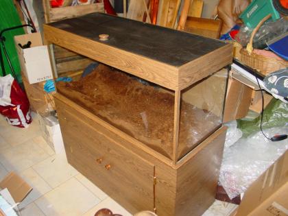160 l Aquarium mit Zubehör und Unterschrank