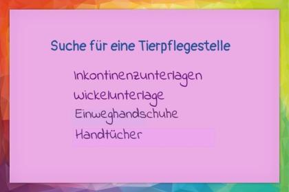 Suche für mehrere private Tierpflegestelle/Tierschutz