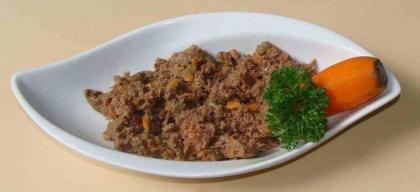 NEU Katzenfutter Fleischmenü mit 90 Muskelfleisch