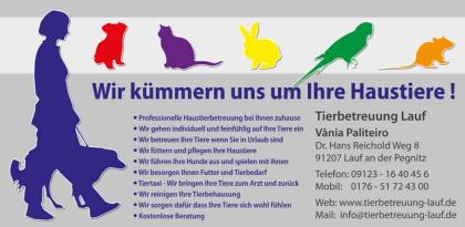 Katzenbetreuung Lauf - Nürnberg Wir kümmern uns liebevoll um Ihre Katzen