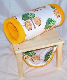 Kuschelsachenset 3 Teile für Meerschweinchen, Chinchilla, Nager