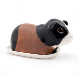 Butterdose aus Keramik, Meerschweinchen, verschiedene Varianten zur Auswahl