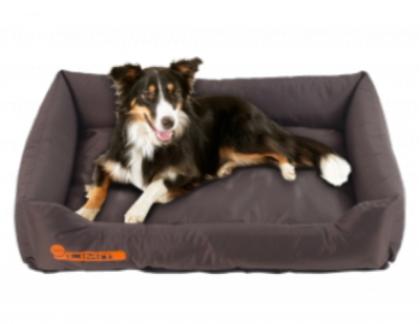 Hundebett/Liegebett No Limit, Farbe schwarz, Größe 100x70x20cm
