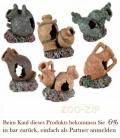 Amphoren für Aquarium, 7, 5 - 8cm Durchmesser