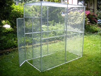 Große Voliere 2x2x1m - günstig -