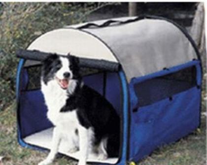Klappbare Transportbox, Klappkennel, klappbare Hundehütte - S