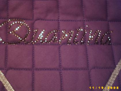 Swarovski Art Weihnachtsgeschenk für Reiter Pferd