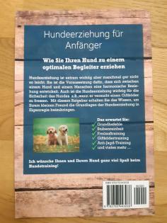 Buch Hundeerziehung für Anfänger von Anna-Lena Eich