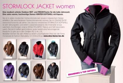 EXTRA WARME STORMLOCK Winter Reit- und Freizeitjacke von NICE-HORSE-TEC