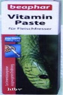 Vitamin-Paste für Fleischfresser zwischen 100 g - 1 kg 5 ml