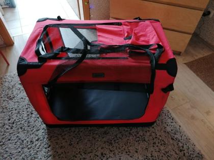 Coole Rote Hundetransportbox
