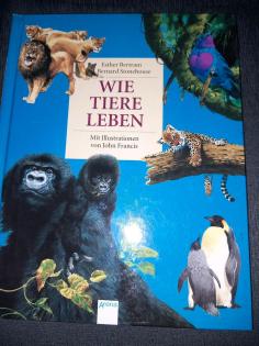 Wie Tiere leben Tierbuch mit tollen Illustrationen für Kinder gut