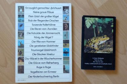 2 schöne DDR Tierbücher für Kinder