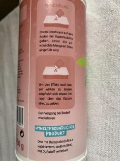 Katzen Deo fürs Katzenstreu - 35. Kiste