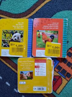 Wilde Tiere, Bauernhoftiere, Mein erstes Tierbuch 6 Monate