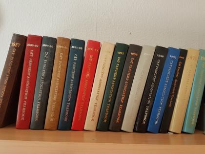 CFA Züchter- Jahresbücher