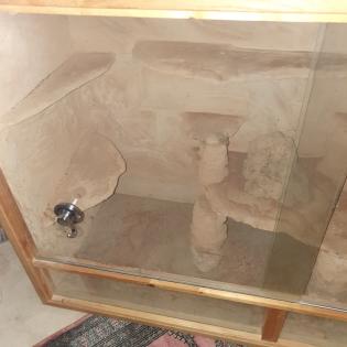 Terrarium mit viel zubehör