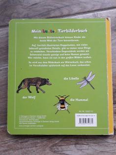 Kinderbuch - Mein buntes Tierbuch - stabile dicke Seiten