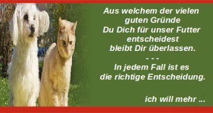 Gesundes im Napf Naturnahrung für Hunde