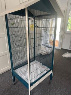 Vogelkäfig / Voliere 1. 66m x 0. 68m x 0. 60m
