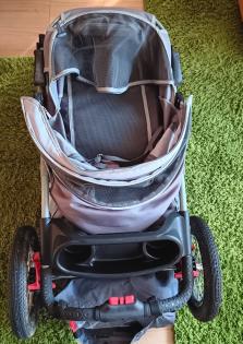 InnoPet Hundebuggy Comfort Air ECO - silber/grau