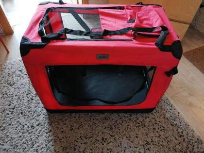 Coole Rote Hundetransportbox