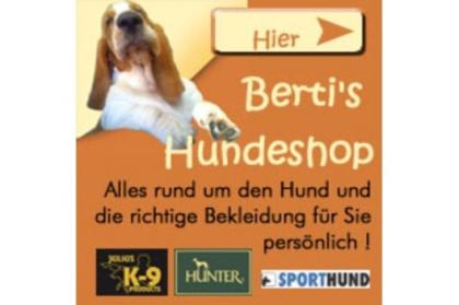 Berti s Onlineshop für exklusives Hundezubehör