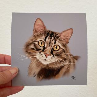 Besonderheit Hundeportraits / Tierportraits ab Foto im Miniformat