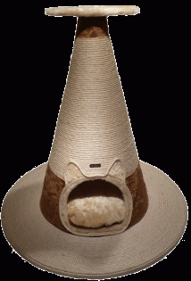 Katzen- KRATZKEGEL . die neu innovative Kratzbaum Generation