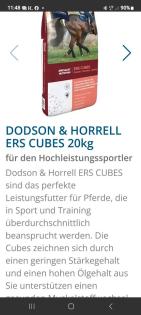 Pferdefutter für Hochleistung