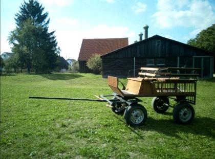 Pferdekutsche zu verkaufen, luftbereift