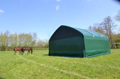 AKTION Weidezelt, Weideunterstand XXL, Lagerzelt, Zelt, Unterstand, Koppel