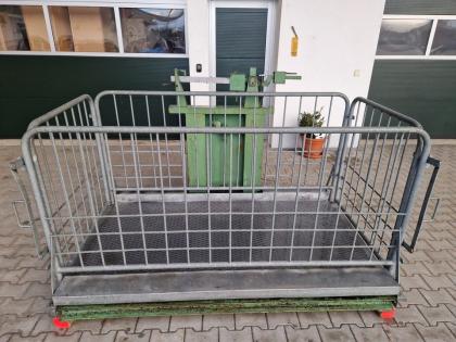 Schweine u. Ferkelwaage 800 kg Tierwaage