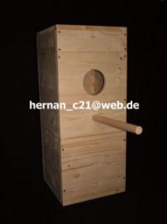 Nistkasten für Papageien