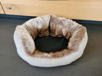 Petlando Katzenbett Katzenkissen Kuschelnest Katzen Körbchen