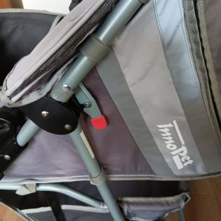 InnoPet Hundebuggy Comfort Air ECO - silber/grau