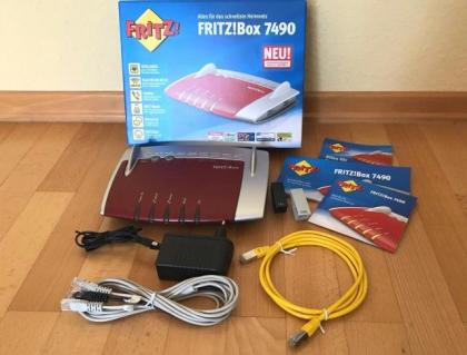 NEU - AVM FRITZ Box 7490 Router - Kostenlose Lieferung