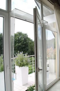 Kippfensterschutz Balkontür für Katzen, Ohne Bohren ohne Kleben