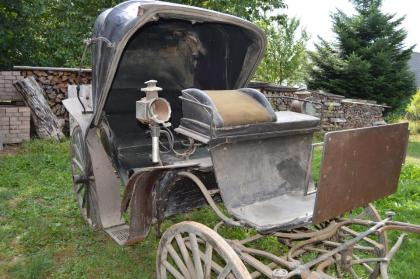 Pferdekutsche, Einspänner, fahrbereit, restaurierungsbedürftig,