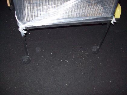 Vogel voliere mit rollen Brutkasten zubehör Spielzeug Stick-target.