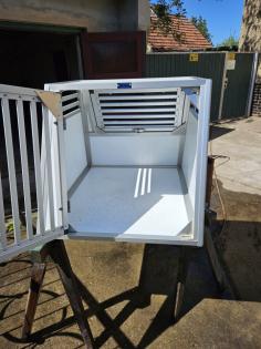 Verkaufe WT Metall Hundetransport Box Einzelbox