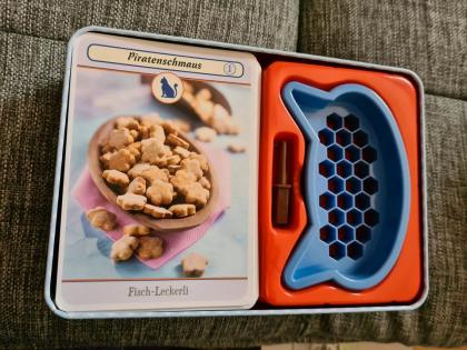 Katzen Leckerlis und Fresschen selber machen Rezepte Metallbox