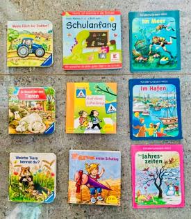 Pixi Lernbücher Tierbuch Schulanfang Hafen Meer Traktor Filly