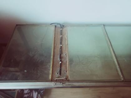 Terrarium groß V2A Rahmen