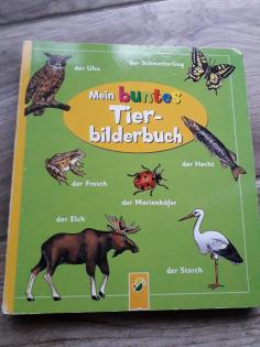 Kinderbuch - Mein buntes Tierbuch - stabile dicke Seiten