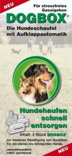 DOGBOX Hundehaufen schnell und sauber entsorgen