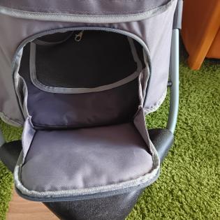 InnoPet Hundebuggy Comfort Air ECO - silber/grau
