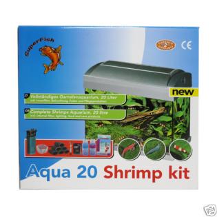 20L Garnelen Krebse Aquarium Komplettset NEU
