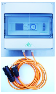 Heuautomat - zeitgesteuerte Heuraufe Rundballen Pferd - Turbo Heuautomat - Solar