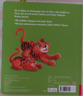 Lego Duplo Tierbuch mit großen Klappen
